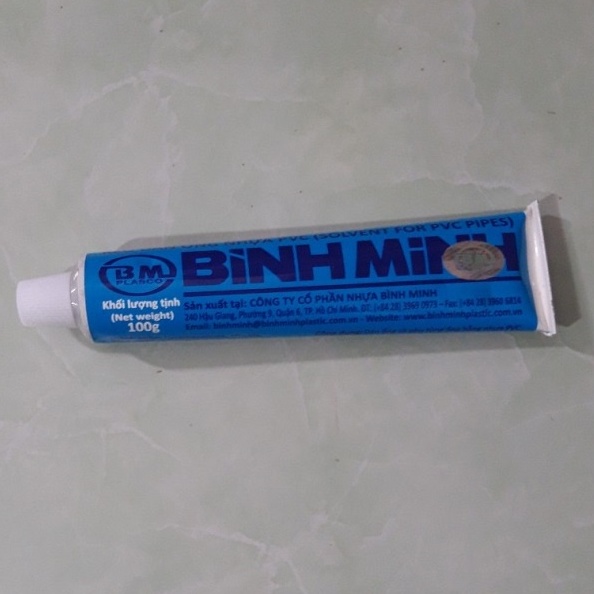 Keo dán ống nước Bình Minh 25g/ 50g /100g