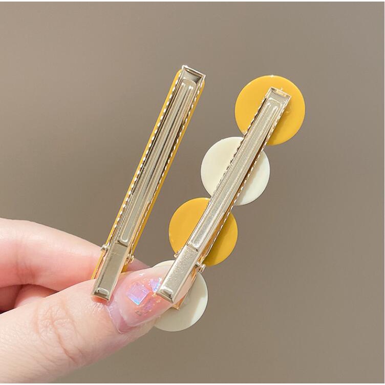 Kẹp Tóc Trơn Màu Kiểu Dáng Đơn Giản Thời Trang Mùa Hè Dành Cho Nữ 2022