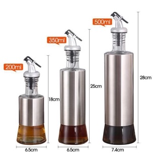 Bình rót dầu inox 200ml- 350ml- 500ml