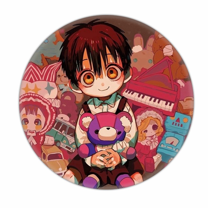 Ghim cài áo hình nhân vật hoạt hình Hanako-kun