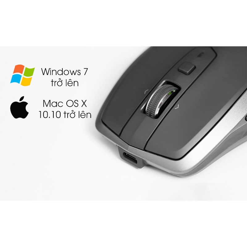 Chuột không dây LOGITECH MX Anywhere 2S - Kết nối Bluetooth - Hàng Chính Hãng