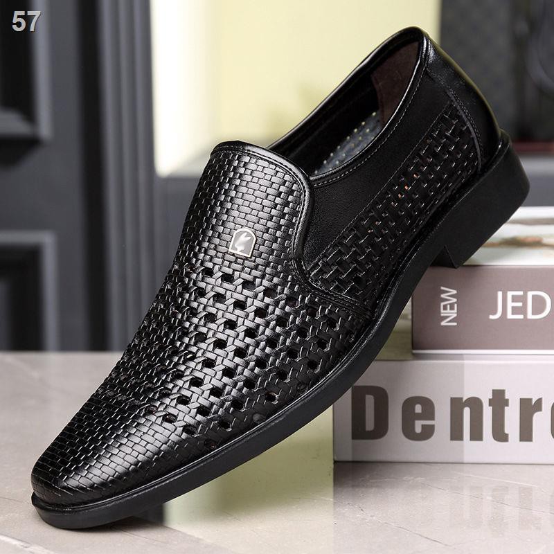 Mùa hè phong cách mới hot sale giá đặc biệt dép nam giày đế mềm thoáng khí công sở chính thứcP