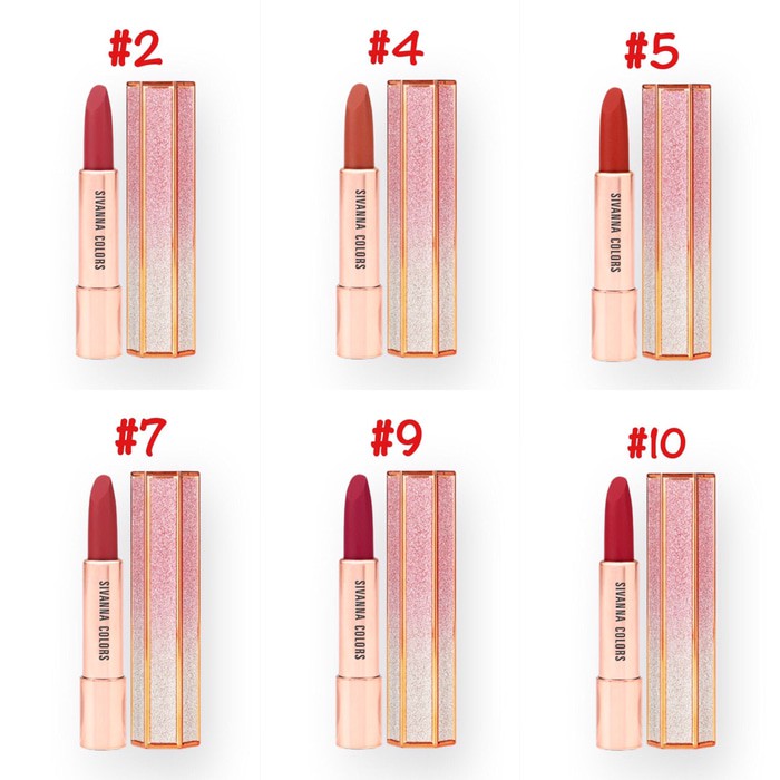 Son Thỏi Lì Diamond Velvet Matte Lipstick Sivanna HF6019 | BigBuy360 - bigbuy360.vn