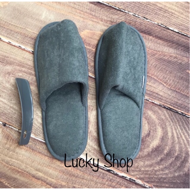 Set 1 đón gót giày + Dép đi trong nhà Japan airlines