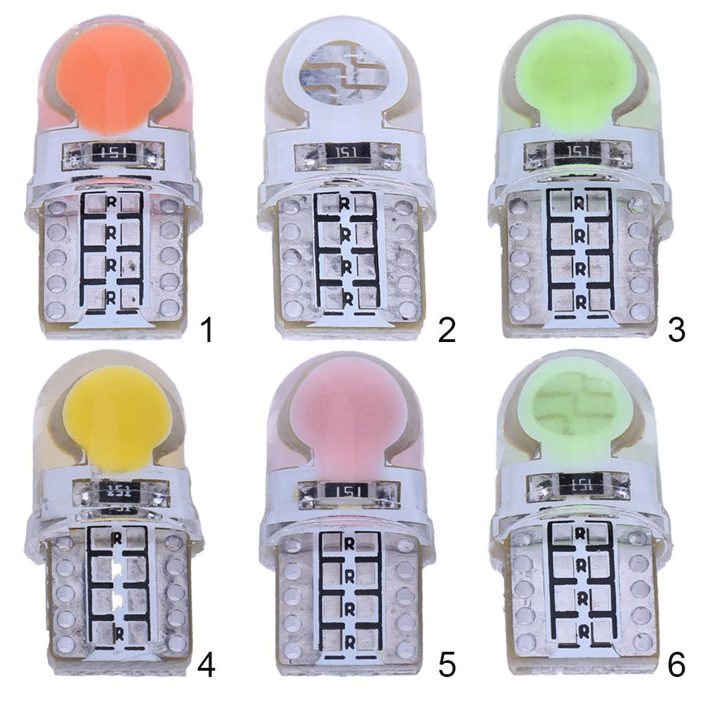 Set 10 bóng đèn LED 12V T10 W5W tiện dụng cho xe hơi