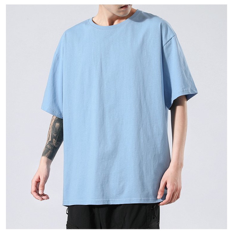 Áo thun Unisex TF4.0 Basic Tee phông trơn nam nữ tay lỡ oversize form rộng nhiều màu