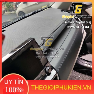 KIA Seltos - Thảm trải Taplo da vân Carbon cao cấp xe ô tô