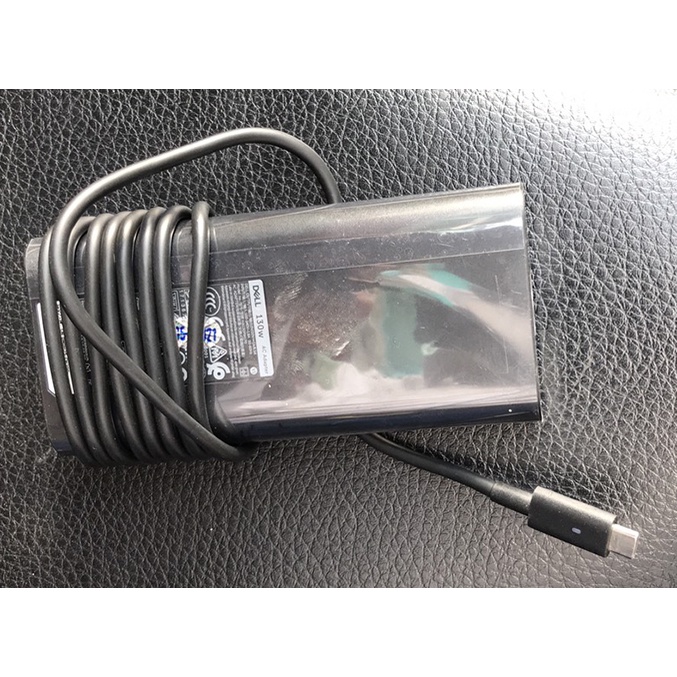 Sạc zin laptop Dell 130W-6.67A USB Type C, Oval sạc laptop Dell XPS 15 9575 9570 Dell precision 5530