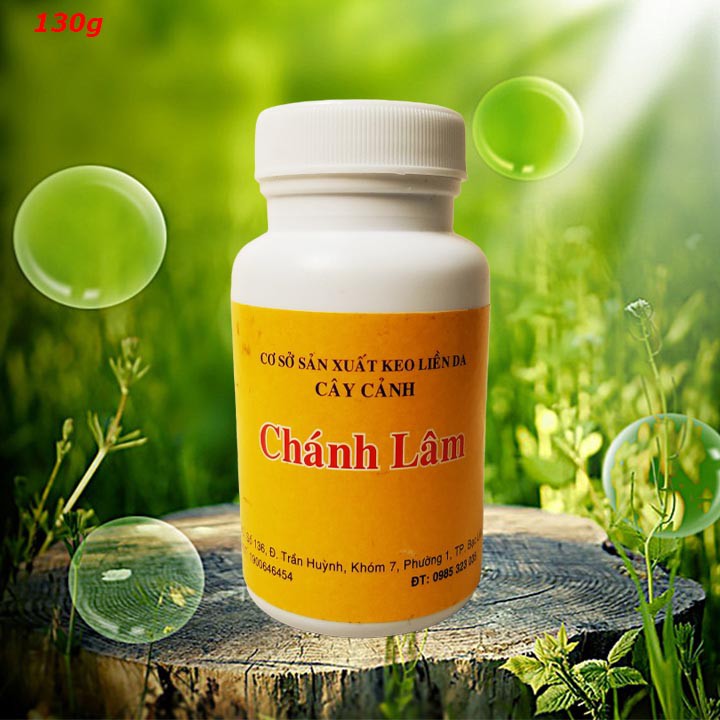 Keo liền sẹo cây Chánh Lâm 130g - Chuyên dùng cho phong lan, cây cảnh