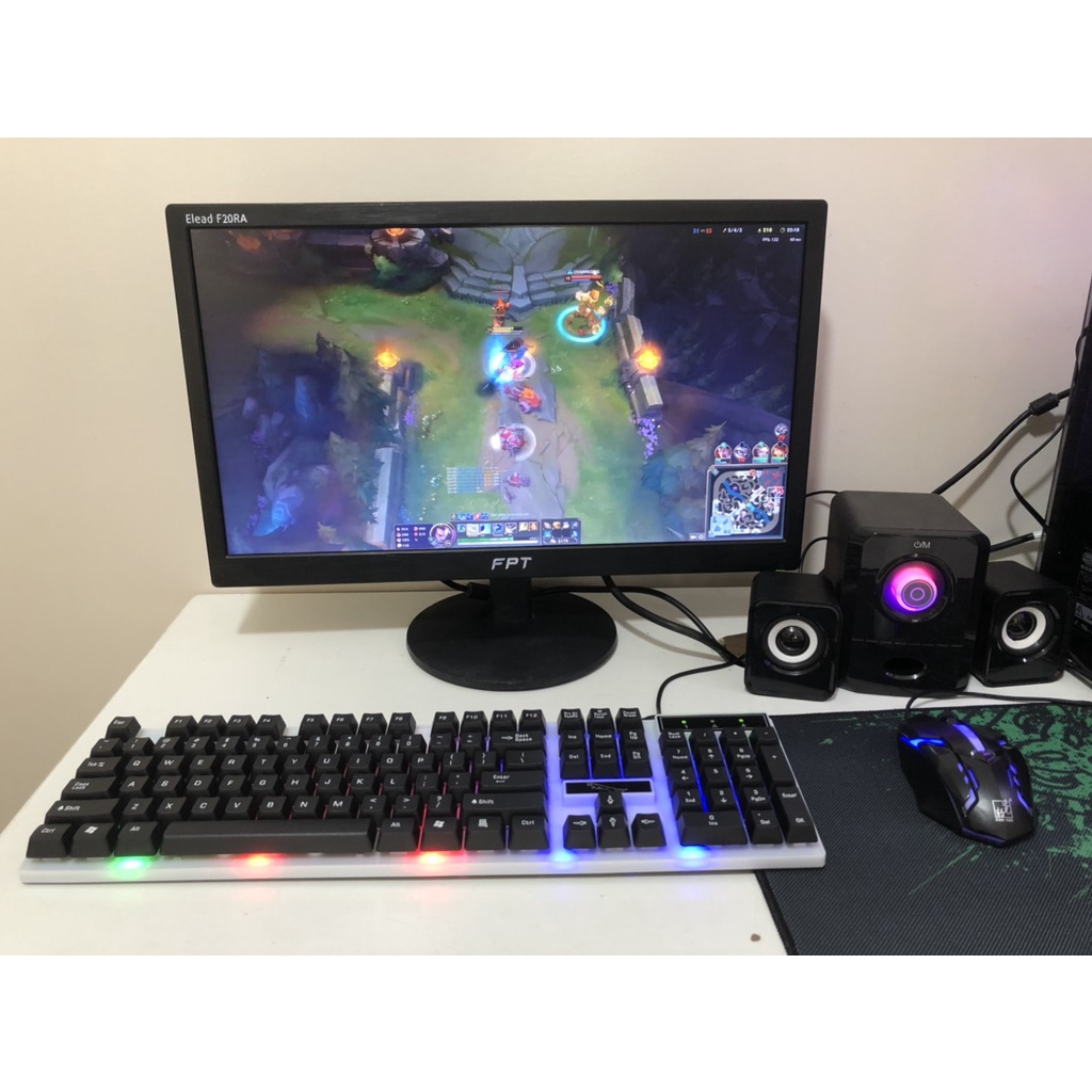 PC Gaming Bộ Máy tính i5 Ram 8G Siêu đẹp chơi GAME LMHT, Đột kích, Free Fire, Truy Kích, Auditions... mới 98% đầy đủ