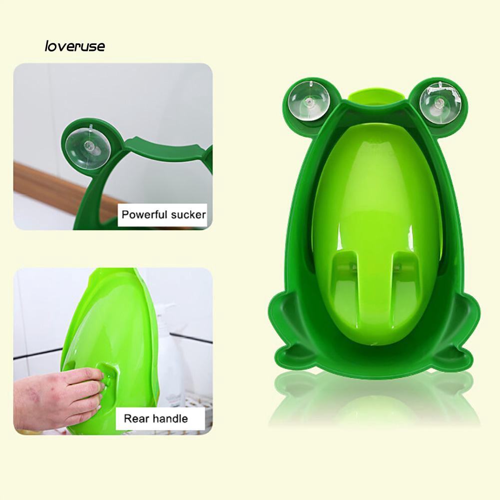 Bồn tiểu hình ếch có giác hút tập đi vệ sinh cho bé