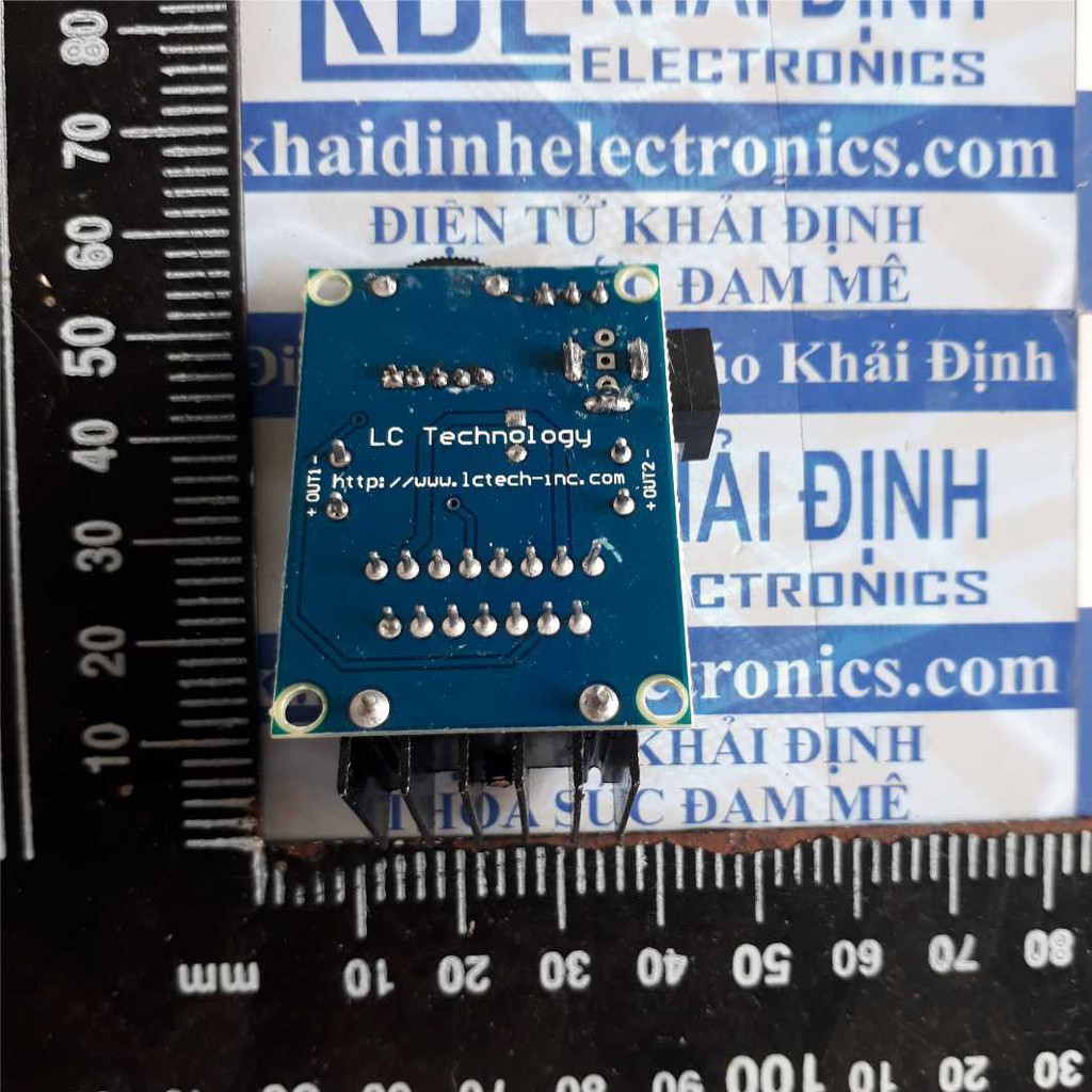 MODULE AUDIO TDA7297, 2 KÊNH 15Wx2, IN:6-18V kde3778