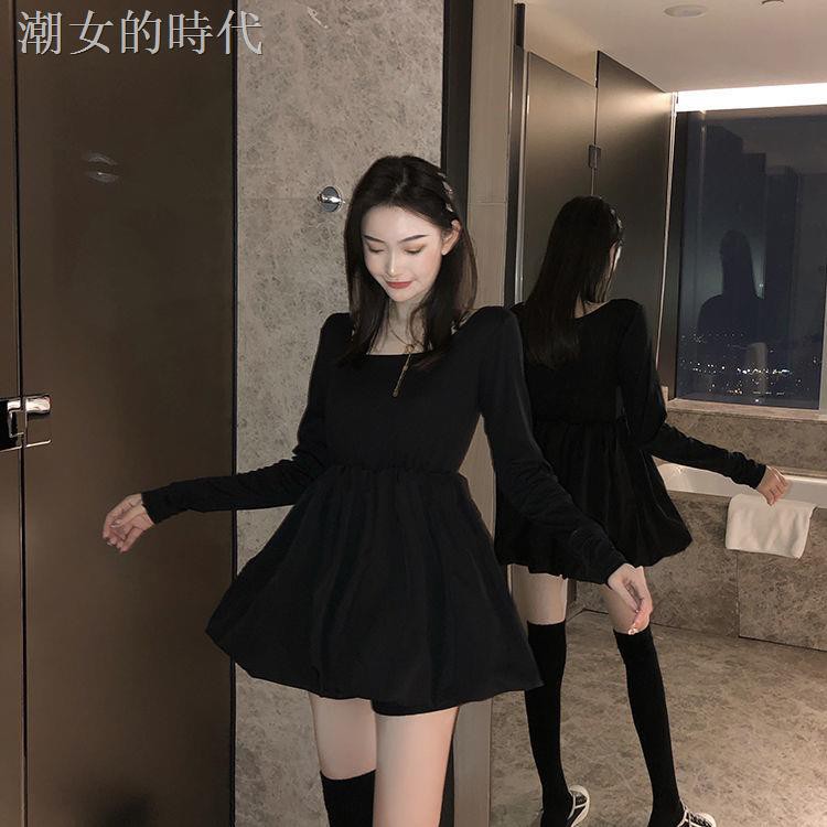 Đầm Dệt Kim Tay Dài Lưng Cao Thời Trang Xuân Thu Cho Phái Nữ | BigBuy360 - bigbuy360.vn