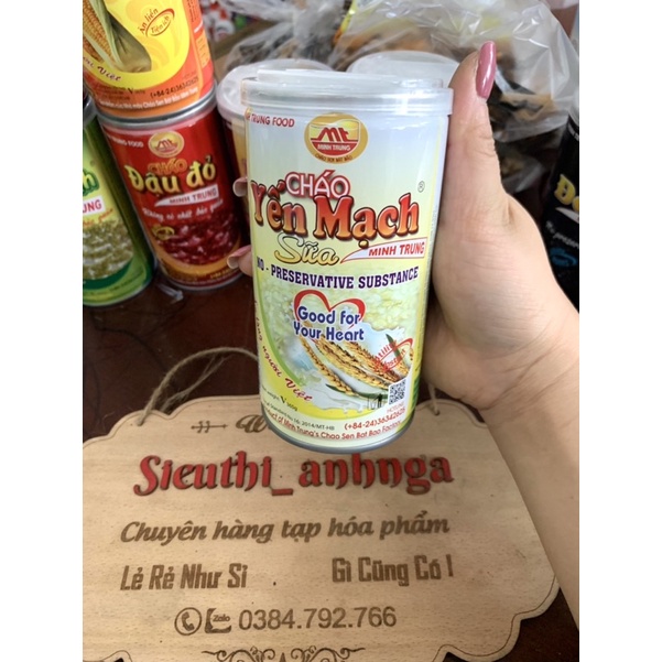 Cháo Sen Bát Bảo Minh Trung 365g (Đủ Vị)