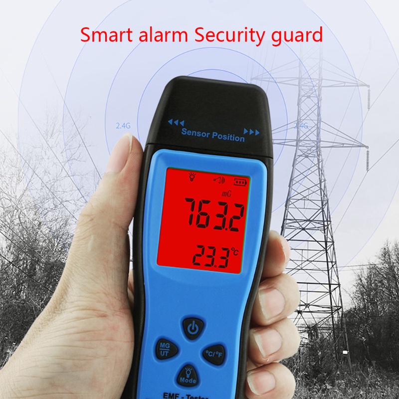 Máy Đo Bức Xạ Điện Tử AS1392 Màn Hình LCD Chuyên Dụng