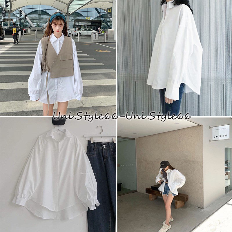 Áo Sơ Mi Tay Phồng Thương Hiệu BACA Chất Vải Katê Thô US095 | BigBuy360 - bigbuy360.vn