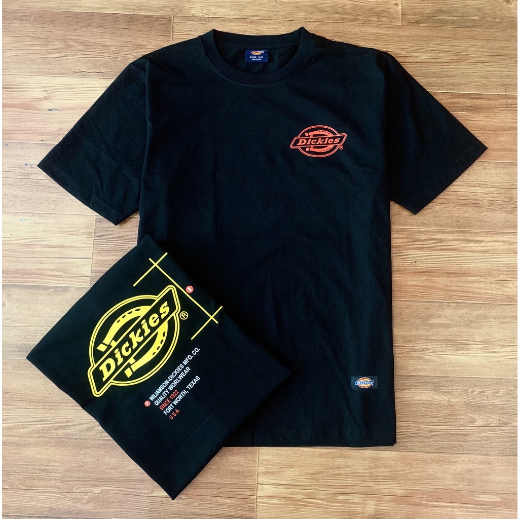 Áo thun Dickies - Teeshirt Dickies Original - Đen & Trắng - Unisex nam nữ.
