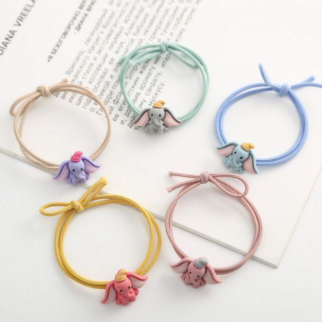 Combo 2 Dây chun cột tóc dễ thương, Dây Buộc Tóc Hình Hoa Cúc