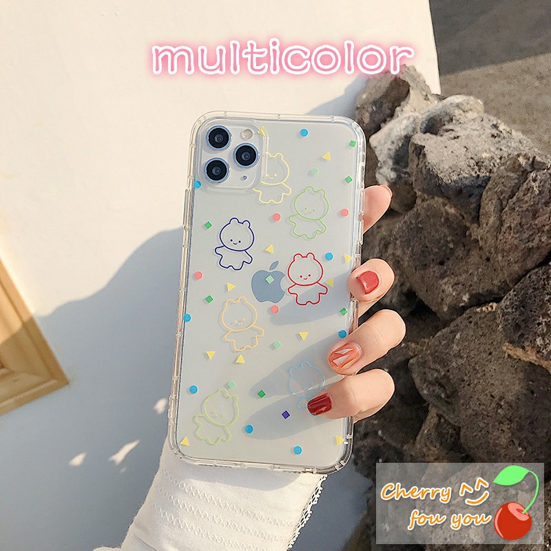 { Nhập mã SPE73886 Hoàn 10.000 xu}Ốp Điện Thoại Iphone Họa Tiết Gấu dễ thương | BigBuy360 - bigbuy360.vn