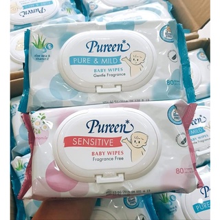 Khăn giấy uớt pureen 80 tờ