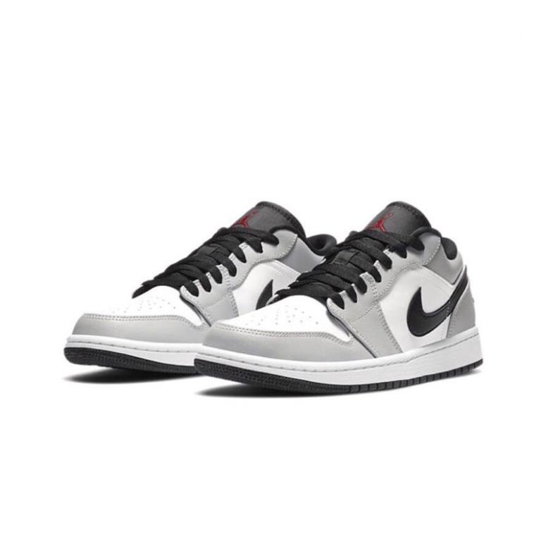 🕡 Giày thể thao Nike Air Jordan 1 Low GS Light Smoke Grey 553560-030 chính hãng