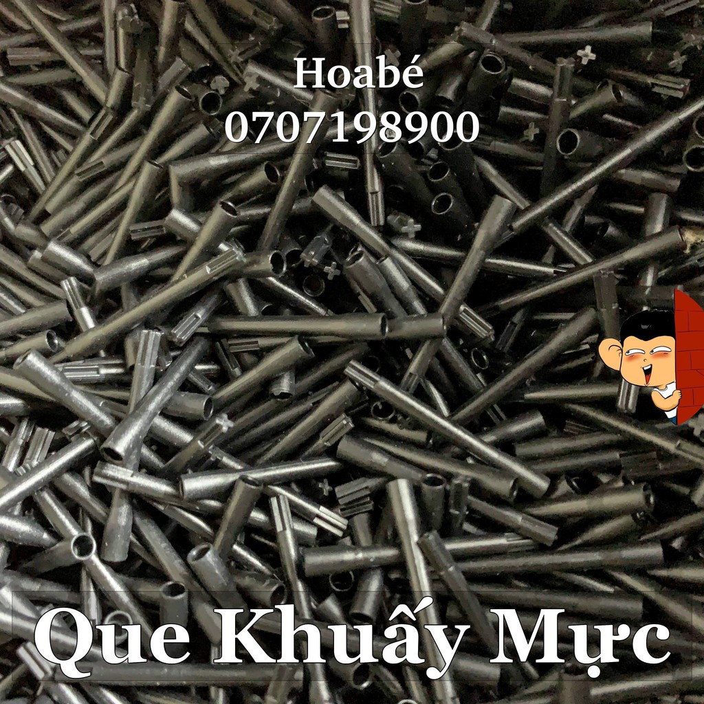 [10chiếc] Que khuấy mực, đầu máy khuấy mực