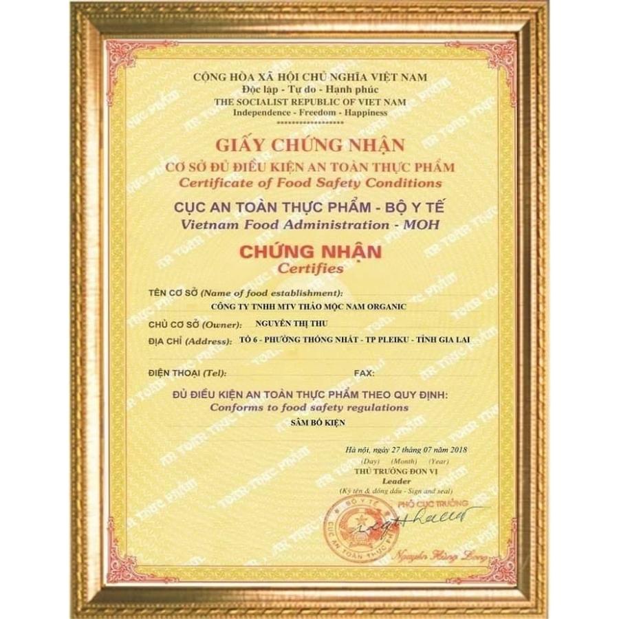 Combo Liệu Trình Tăng Cân Sâm Bổ Kiện Thảo Mộc Nam_LAVIKA Organic
