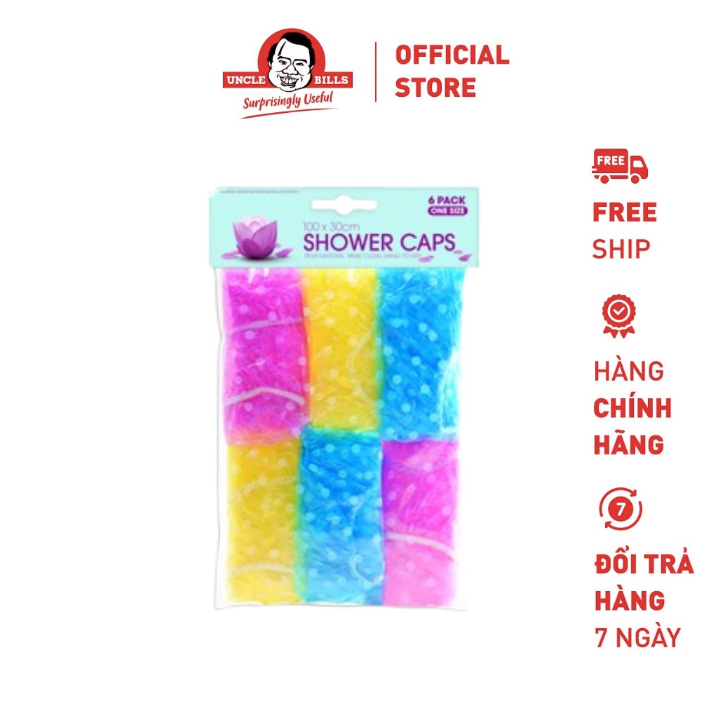 Nón Tắm bộ 6 cái Uncle BIlls AG0119