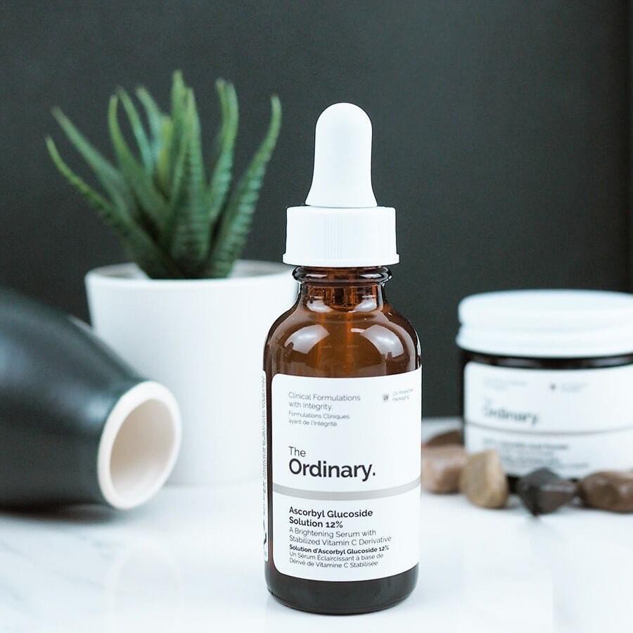 The Ordinary Ascorbyl Glucoside Solution 12% - Tinh chất Vitamin C sáng da, giảm thâm mụn mạnh 30ml