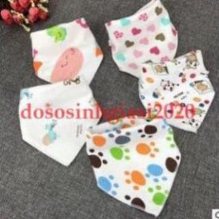 Yếm cho bé-Set 1 yếm cotton nút
