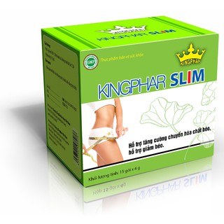 TPBVSK_Kingphar Slim - Trà thảo dược giúp giảm cân an toàn