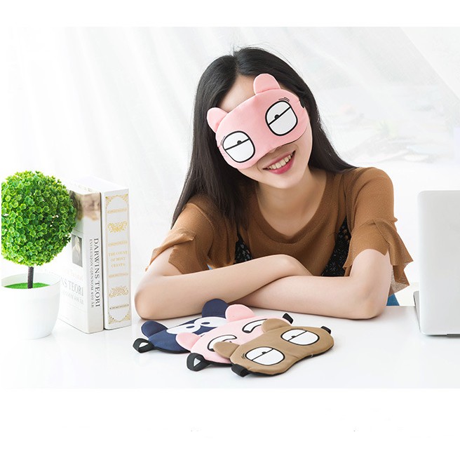 Tấm chắn mắt Mặt nạ mắt Che bóng Nghỉ ngơi Ngủ Eyepatch Bịt mắt Khiên