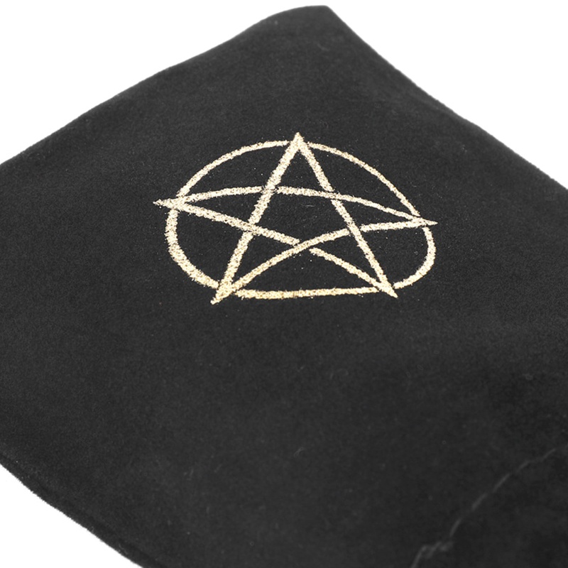 Túi Dây Rút Mini Đựng Thẻ Bài Tarot Oracle Bằng Vải Nhung QJ