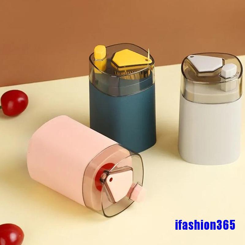 Hộp Đựng Tăm Xỉa Răng Tự Động Bằng Rơm Lúa Mì Tiện Dụng