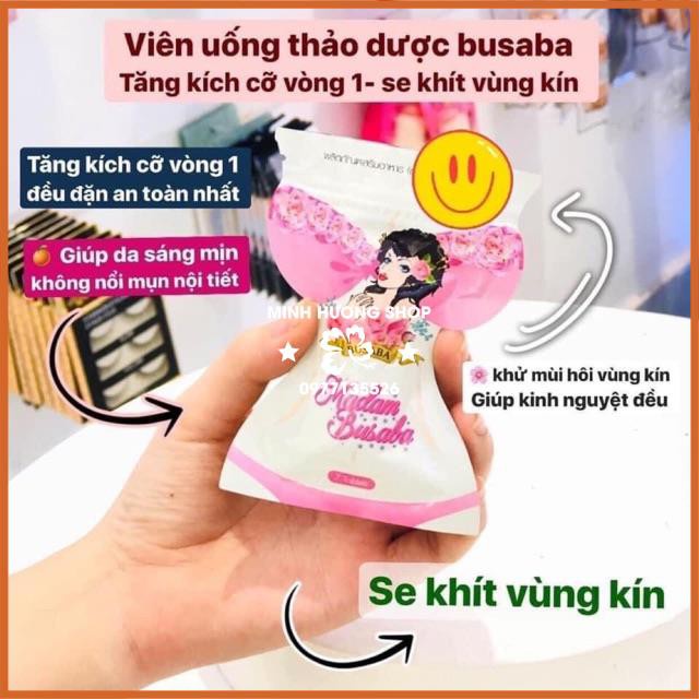 ( MẪU MỚI CÓ CHỮ)Busaba Madam Thái lan 🎉 CHÍNH HÃNG 🎉 gói 7 viên cực hiệu quả | BigBuy360 - bigbuy360.vn
