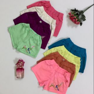 Combo 2 quần kaki thun đùi bé gái