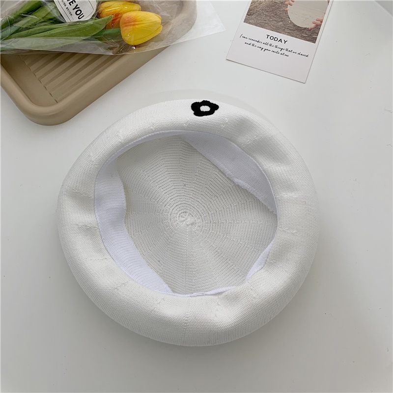 Mũ Beret Mỏng Thoáng Khí Phong Cách Nhật Bản Thời Trang Mùa Hè Cho Nữ