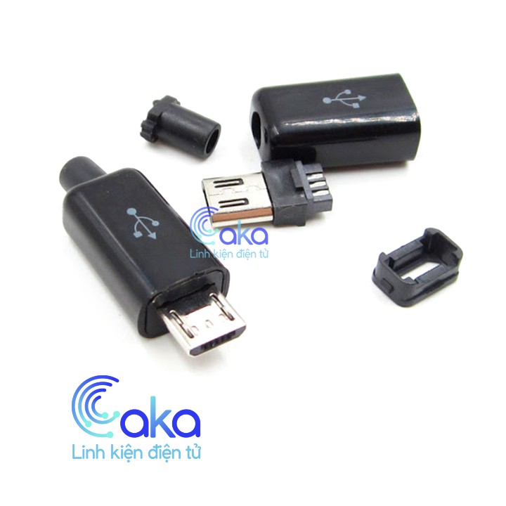 Đầu jack sạc Micro (màu trắng)