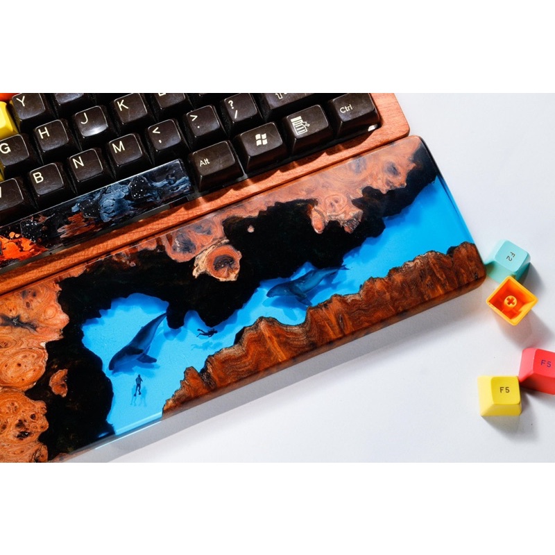 Kê tay bàn phím Đại Dương.Wrist Rest Resin