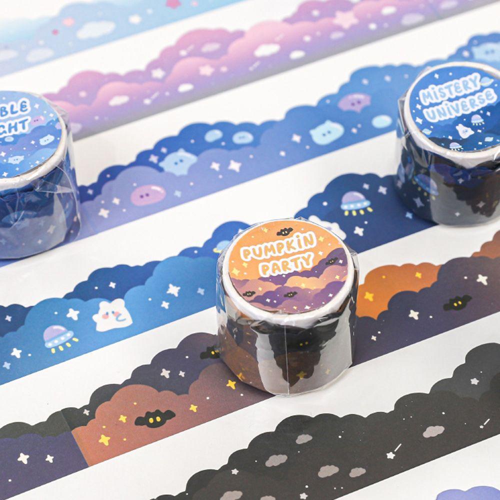 Giấy Dán Trang Trí Sổ Tay Hình Đám Mây Phong Cảnh Xinh Xắn