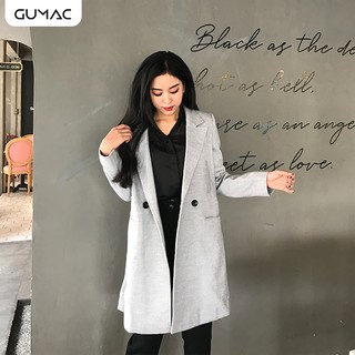 Áo khoác phối 2 túi GUMAC A12998