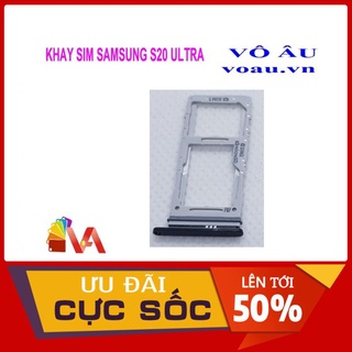 Khay sim samsung s20 ultra màu đen
