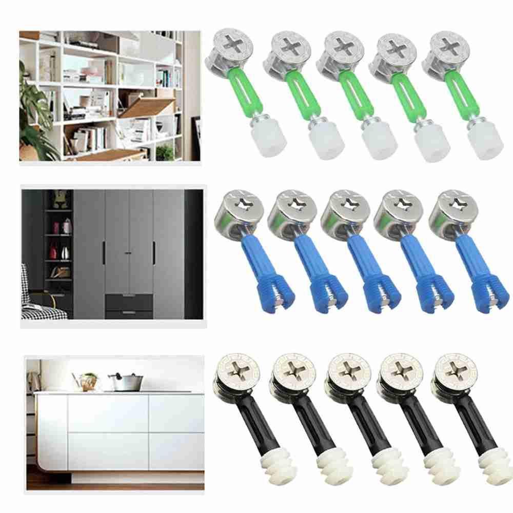 Set 10 Đai Ốc Nối Nội Thất Tháo Gỡ Dễ Dàng