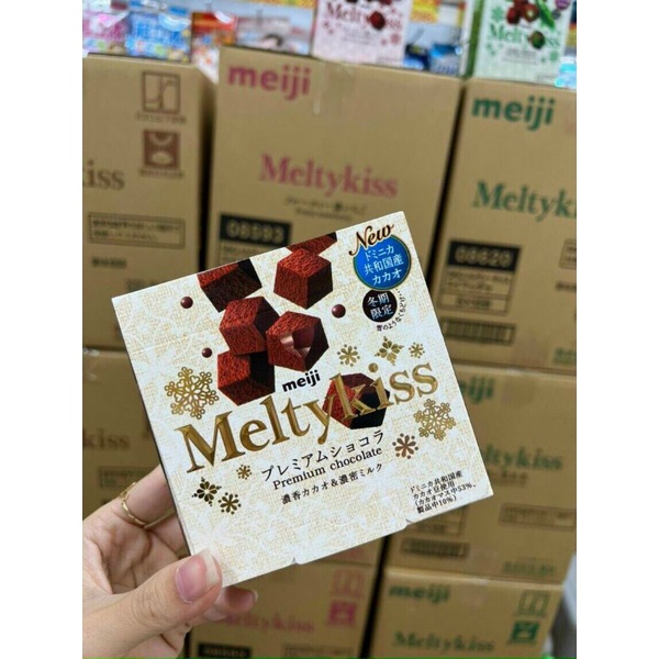 Socola tươi Melty Kiss Meiji nội địa Nhật Bản