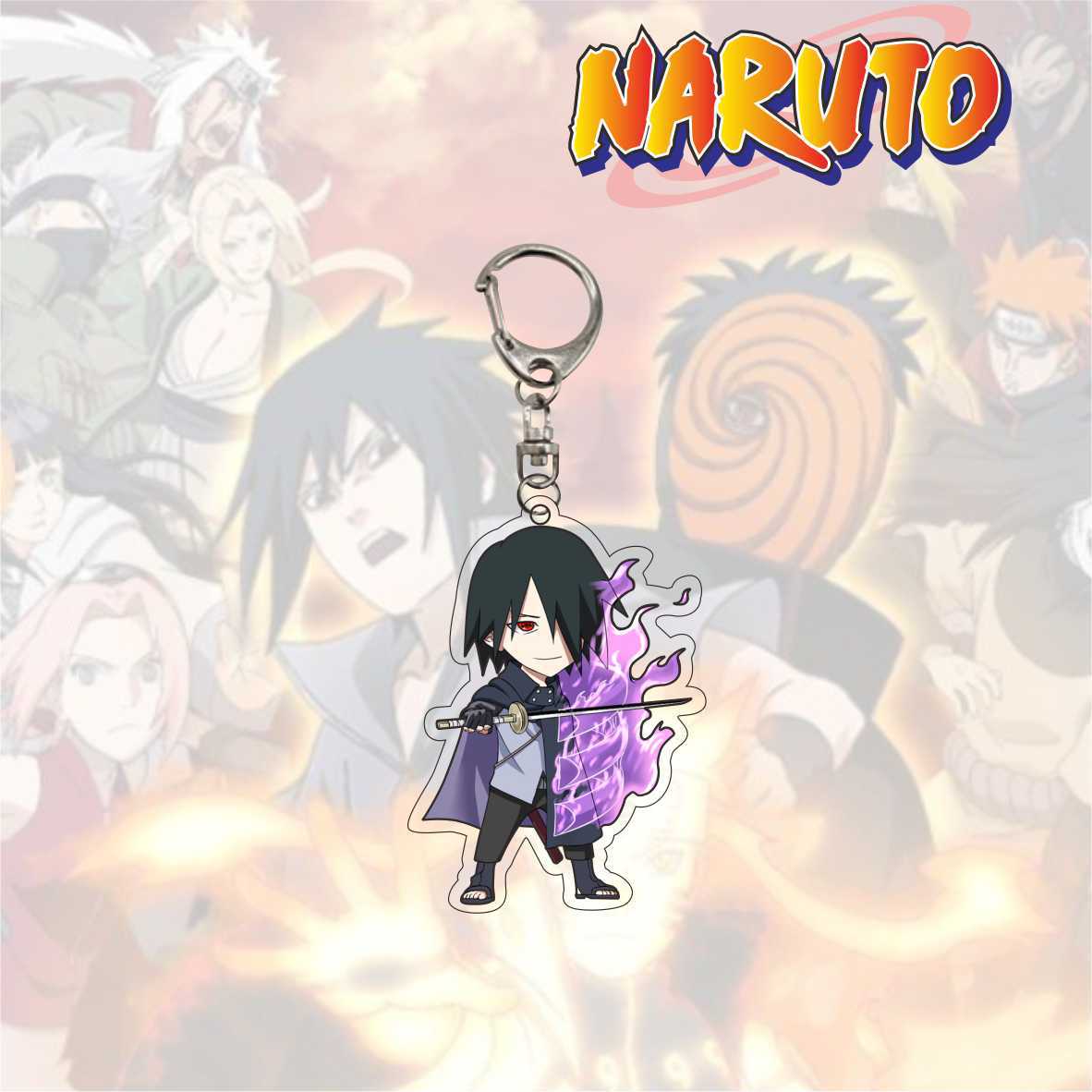 Móc Khóa Trang Trí Hình Nhân Vật Anime Naruto Xinh Xắn