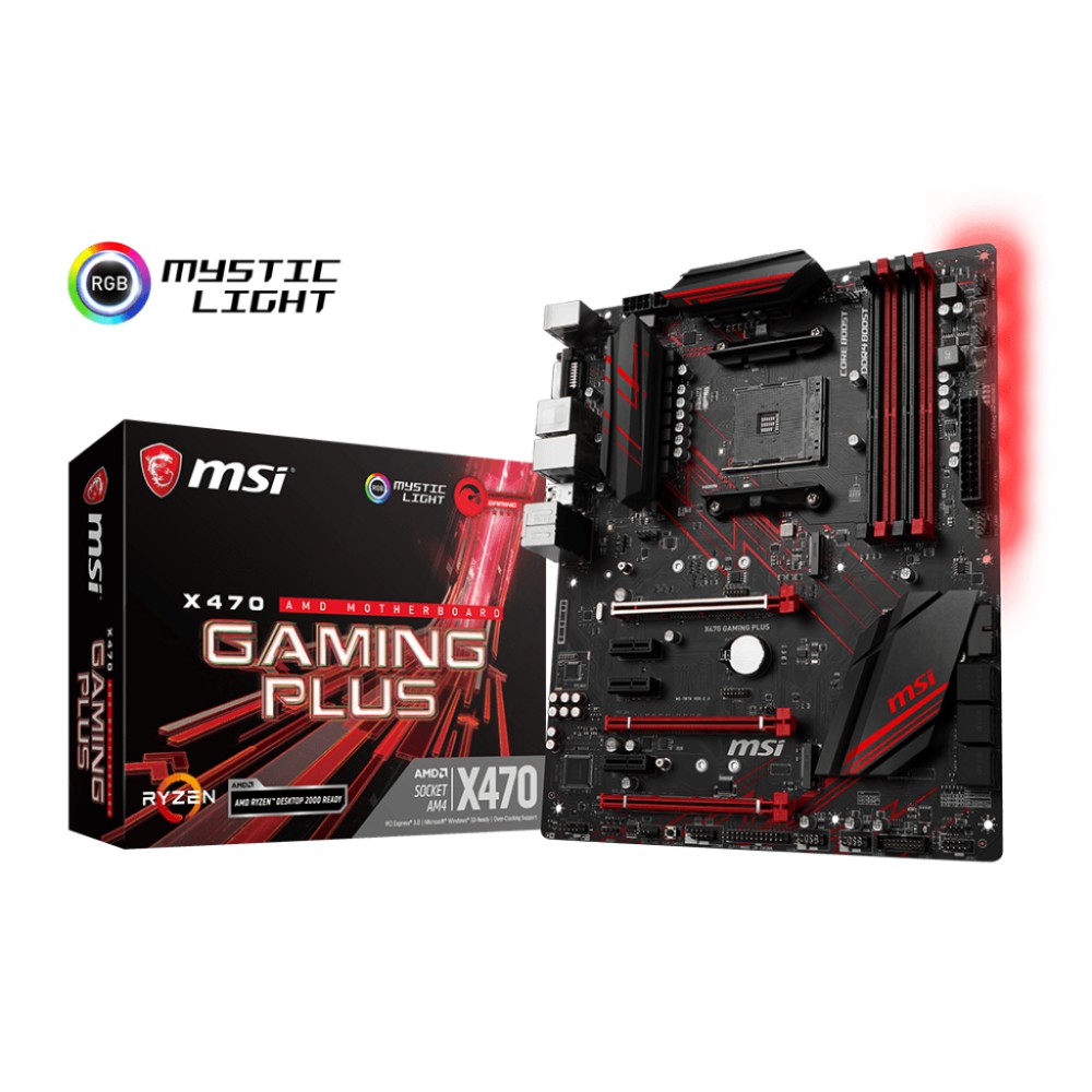 Bo mạch chủ MSI X470 Gaming Plus - New Chính Hãng Mai Hoàng - BH 36T | BigBuy360 - bigbuy360.vn
