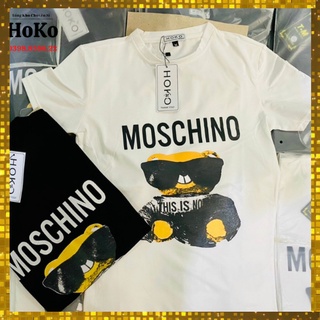 Áo Thun Nam Tay Ngắn Cổ Tròn Họa Tiết MosChiNo