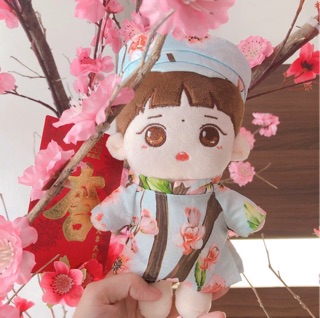 [Ord] Áo dài gấm hoa đào