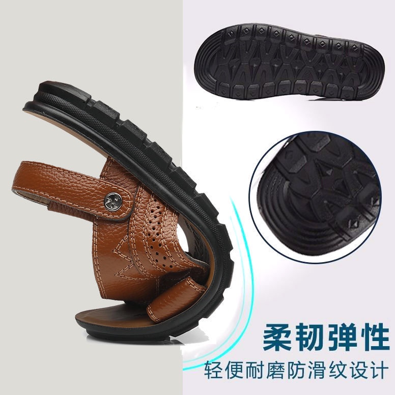 Giày Sandal Đi Biển Chống Trượt Phong Cách Mới Mùa Hè 2022 Cho Nam