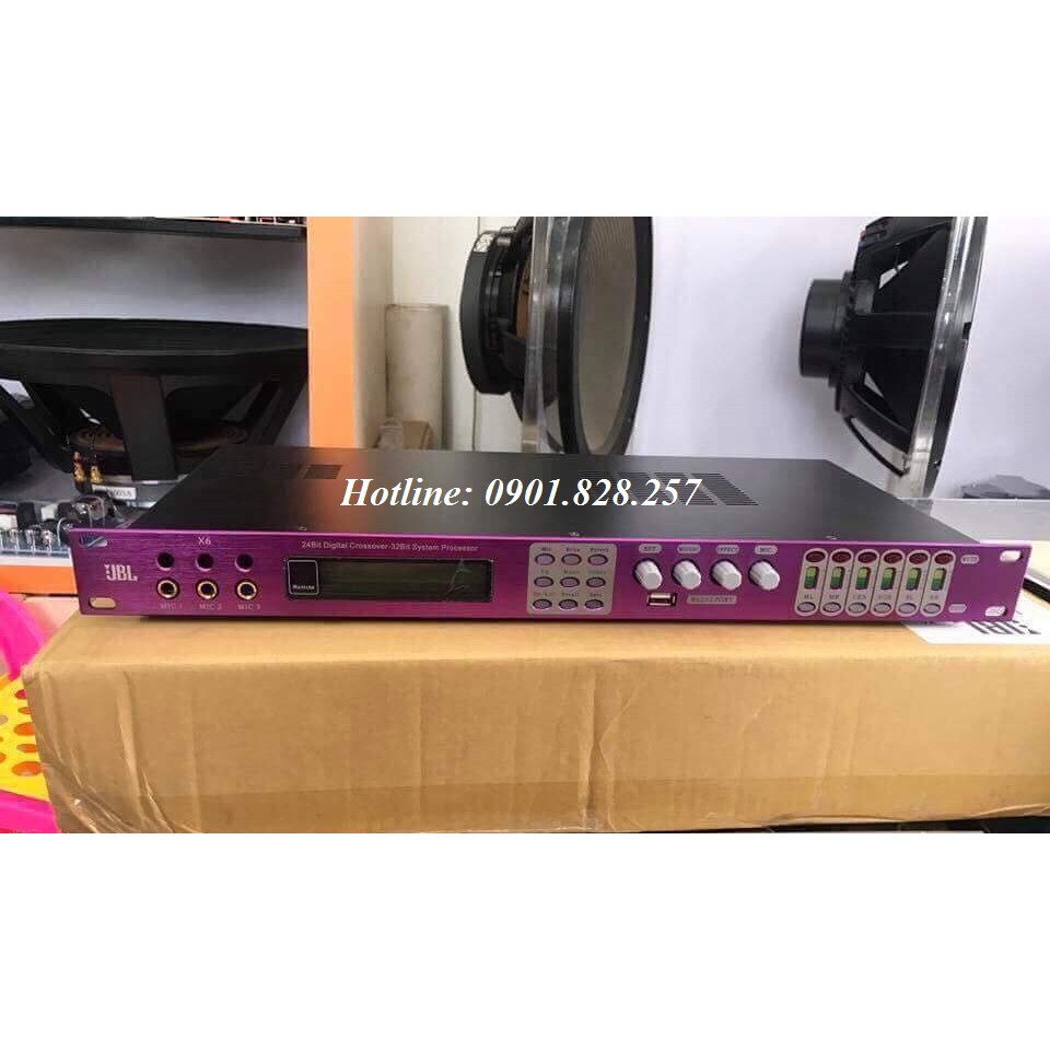 Vang số jbl x6 hàng cao cấp âm thanh hay chuyên nghiệp- jbl x6- vang số x6- vang x6